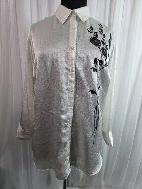 Avenue Collection, Button-Up Blouse, Longsleeve, Size 18/20